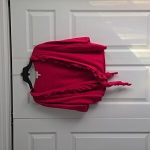 Fashion Bug - Short Sleeve Shrug Sweater - Plus Size 2X - GUC